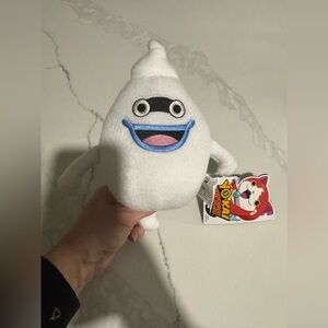 Yokai Yo-Kai Watch Whisper - Stuffed Plush - New With Tags Toy White Ghost
